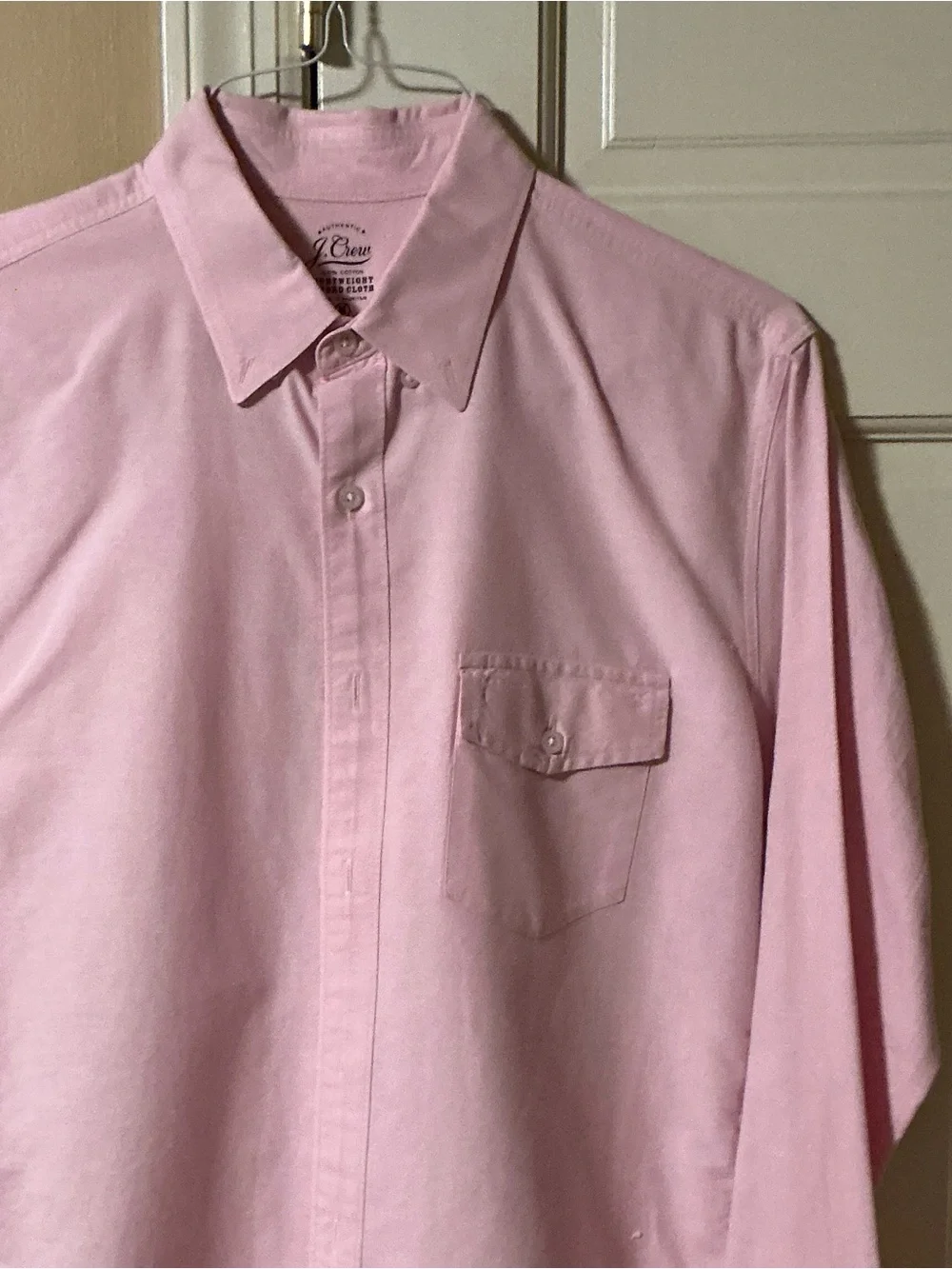 J. Crew Men's Pale Pink Dress Shirt